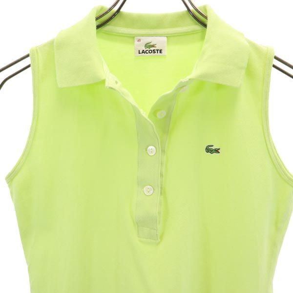 LACOSTEレディースノースリーブ - 通販 - guianegro.com.br