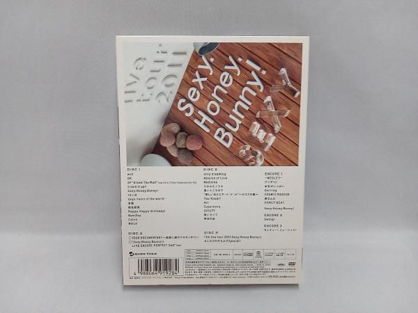 DVD V6 live tour 2011 Sexy.Honey.Bunny!(初回限定版B)(Sexy盤) - メルカリ