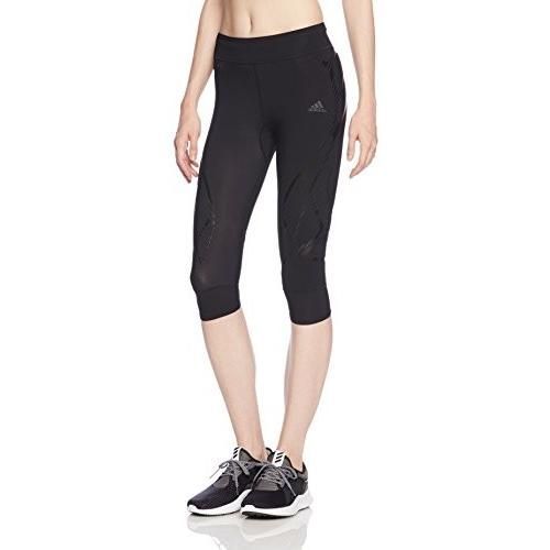 アディダス(adidas) ランニング adizero 3/4タイツ レディース BWR76-S99701 ブラック Sサイズ