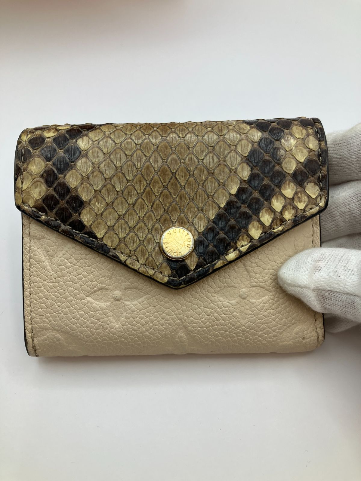 LOUIS VUITTON / ルイヴィトン ポルトフォイユ・ゾエ モノグラムアン