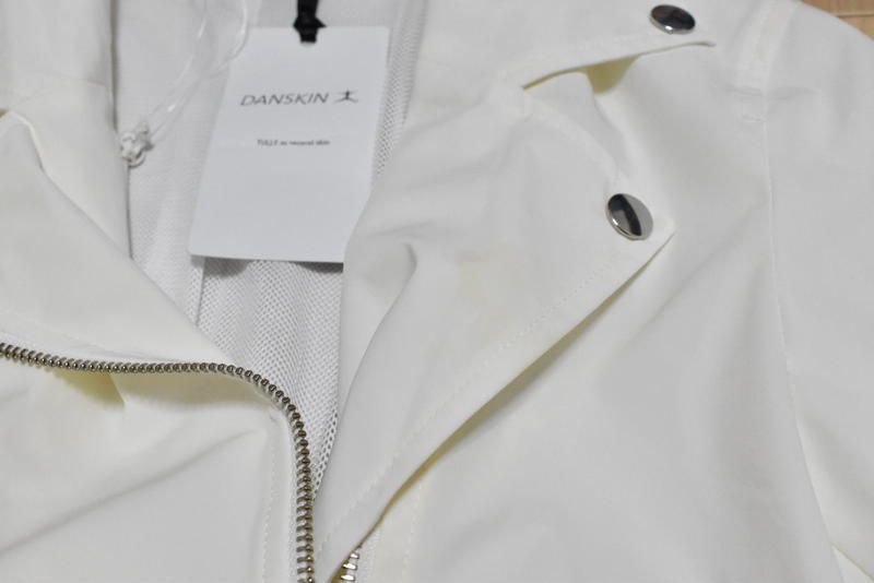 新品 DANSKIN CAPSULE COLLECTION ライダース 裾フリル M 幾左田