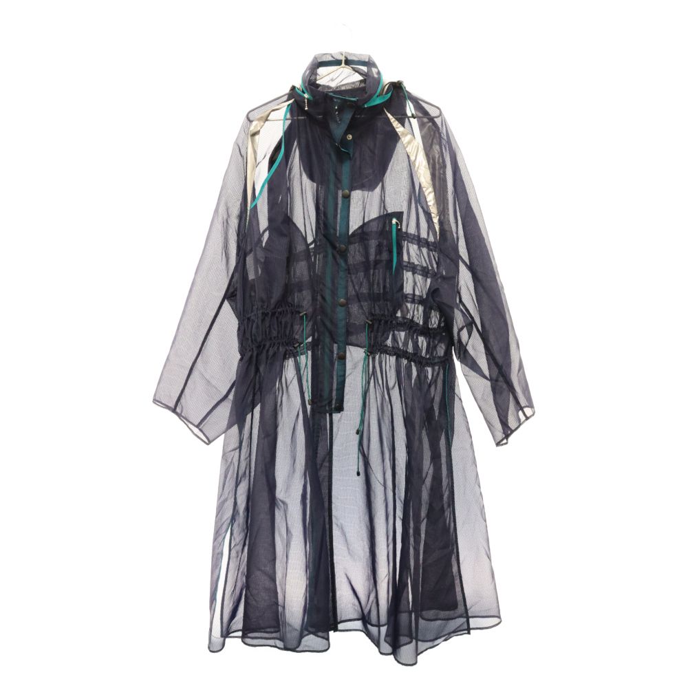 kolor 21ss exclusive coat サイズ1 ネイビー kolor - 美品 22SS kolor カラー シアーリップストップ オーバー