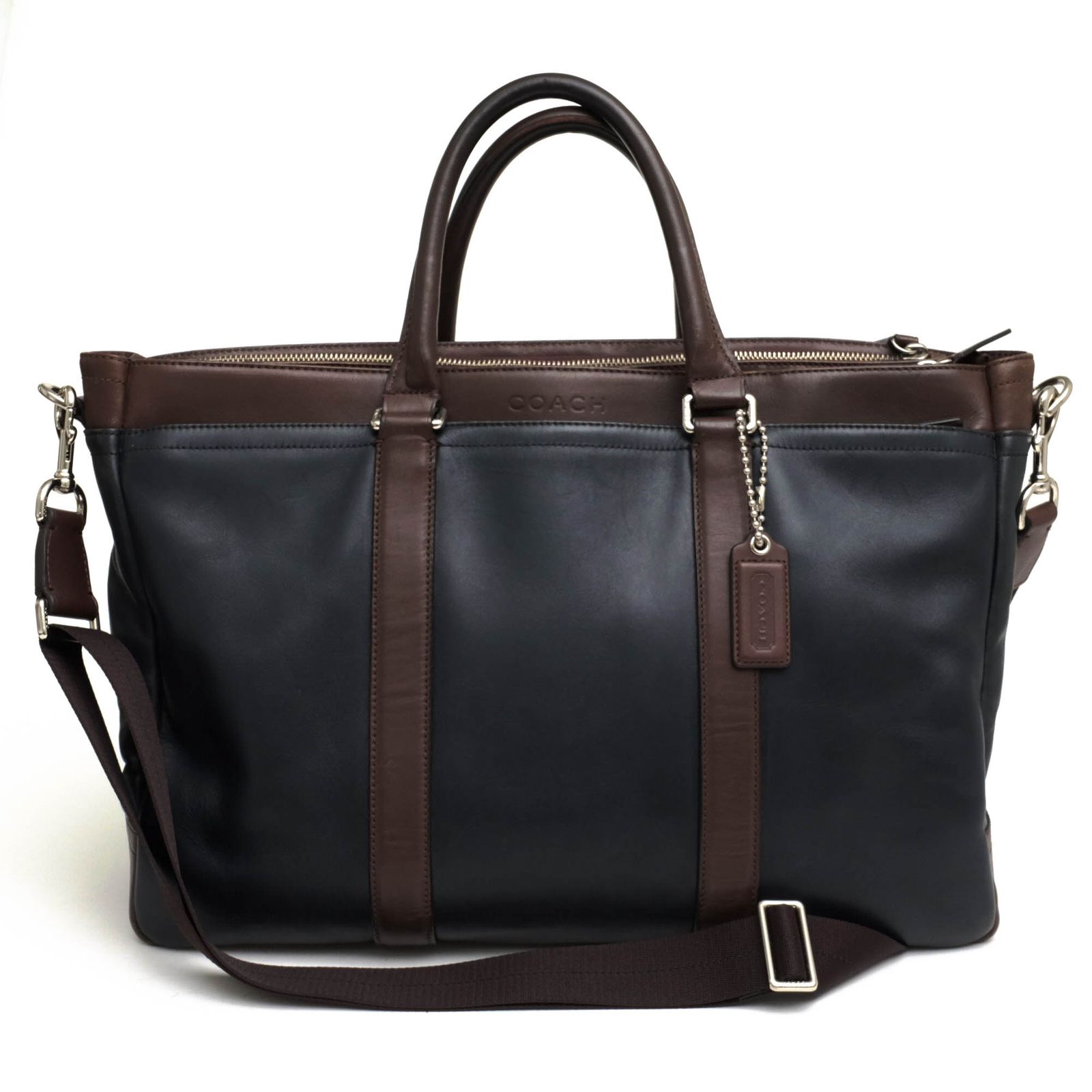美品　コーチ　2wayトートバッグ　ペリー　メトロポリタン　レザー　ブラック 美品 コーチ 2wayトートバッグ ペリー メトロポリタン レザー ブラック
