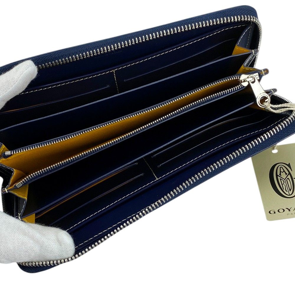 ゴヤール長財布(マティニョンGMウォレット)ブラック×ブラウン GOYARD ゴヤール マティニョンGM ウォレット 長財布 11色 (GOYARD/長