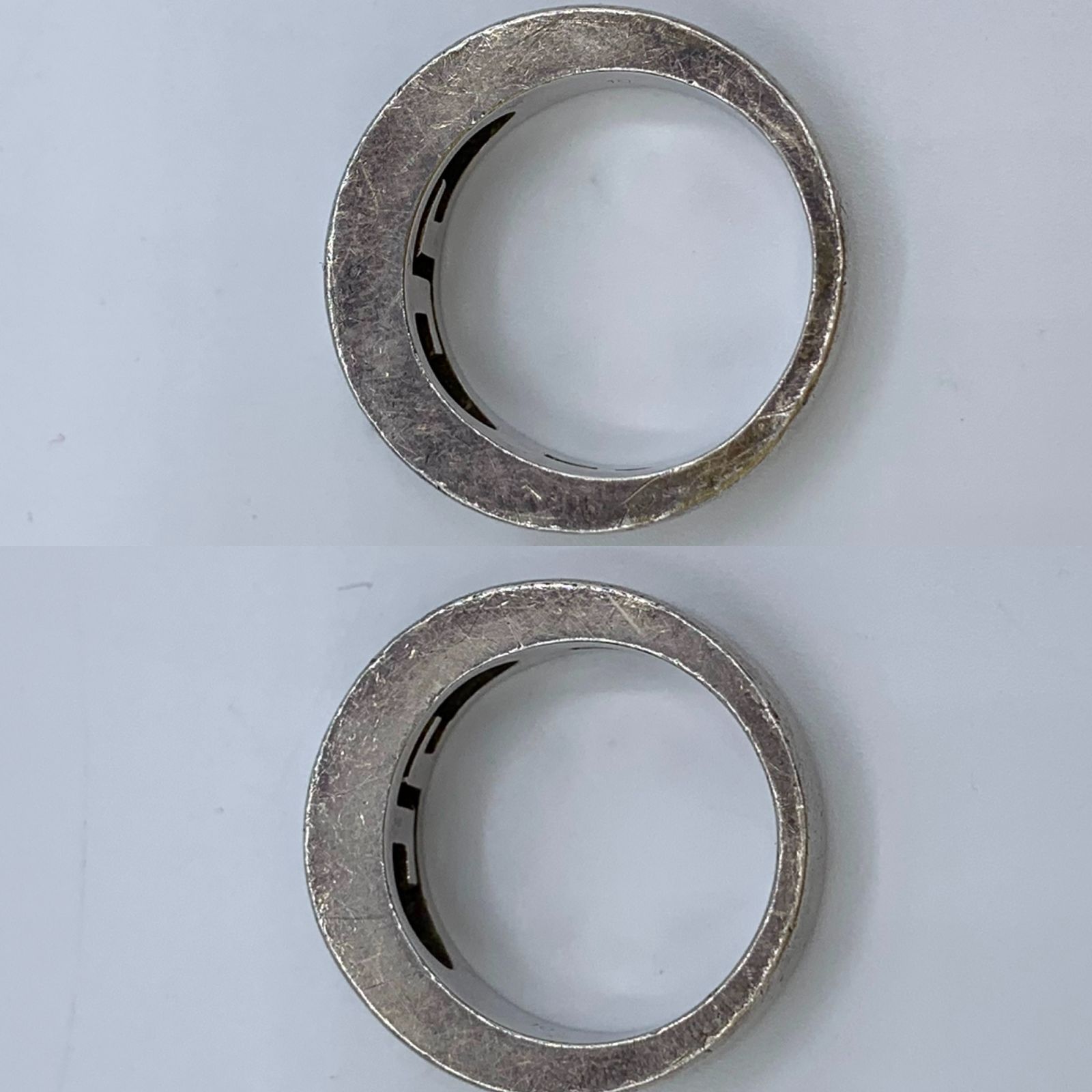 ▽GUCCI/グッチ リング GG シルバー 130552 J8400 8106 サイズ10