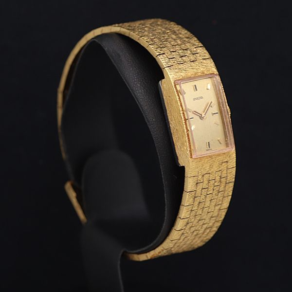 エニカ 手巻き腕時計ヴィンテージ エニカ 手巻き ゴールド文字盤