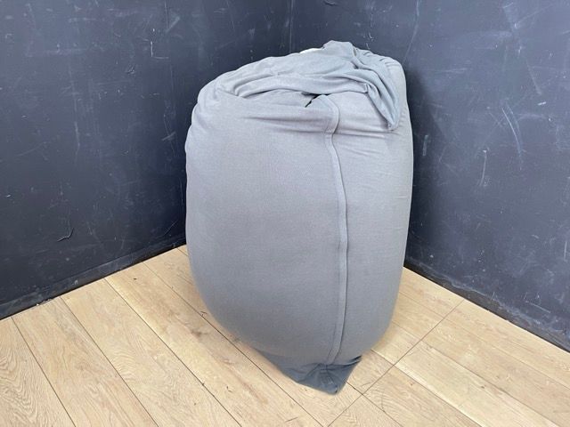 ビーズクッション 【中古】yogibo ヨギボー ミディ グレー系 人をダメにするクッション ソファ 手渡し歓迎 / 92543