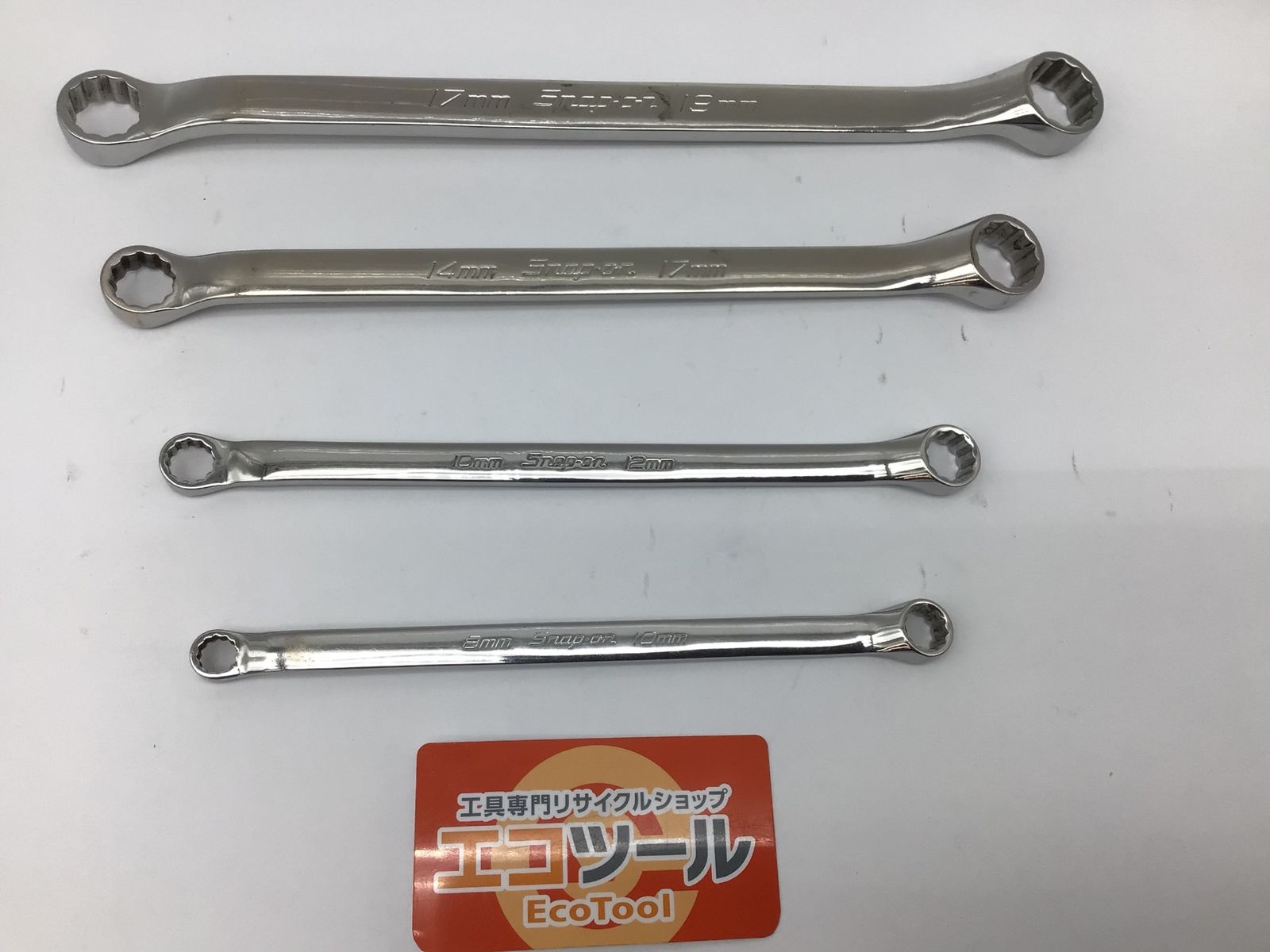 品 ○Snap-on スナップオン メガネレンチ4点セット XBM1719A ITFA81TS8PTC エコツール小牧ｲﾝﾀｰ店 M02