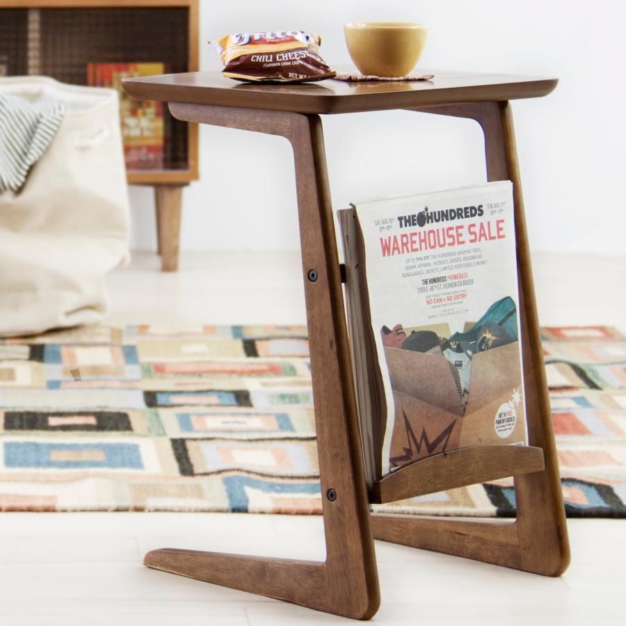 東谷 トムテ ソファサイドテーブル TAC-239WAL 1483 東谷 トムテ ソファサイドテーブル サイドテーブル おしゃれ