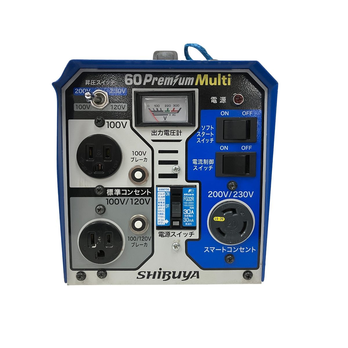 SHIBUYA 60 Premium 230Vトランス 変圧 電動工具 シブヤ ジャンク O10544596