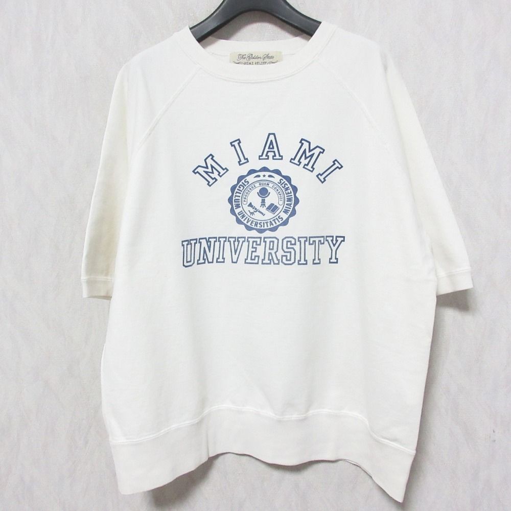 美品　レミレリーフPrint 1/2 Sleeve Sweat アパルトモン 美品レミレリーフPrint 1/2 Sleeve Sweat アパルトモン