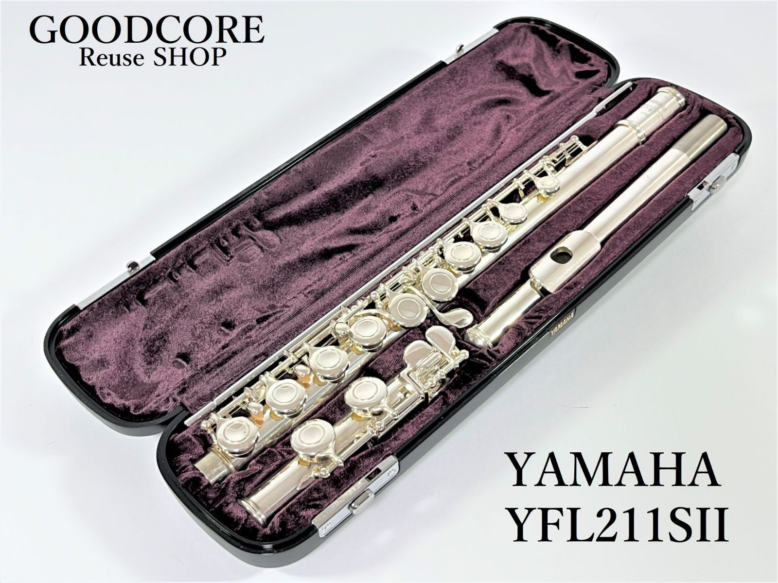フルート ヤマハYFL211SII （銀メッキ ヤマハ YAMAHA フルート 