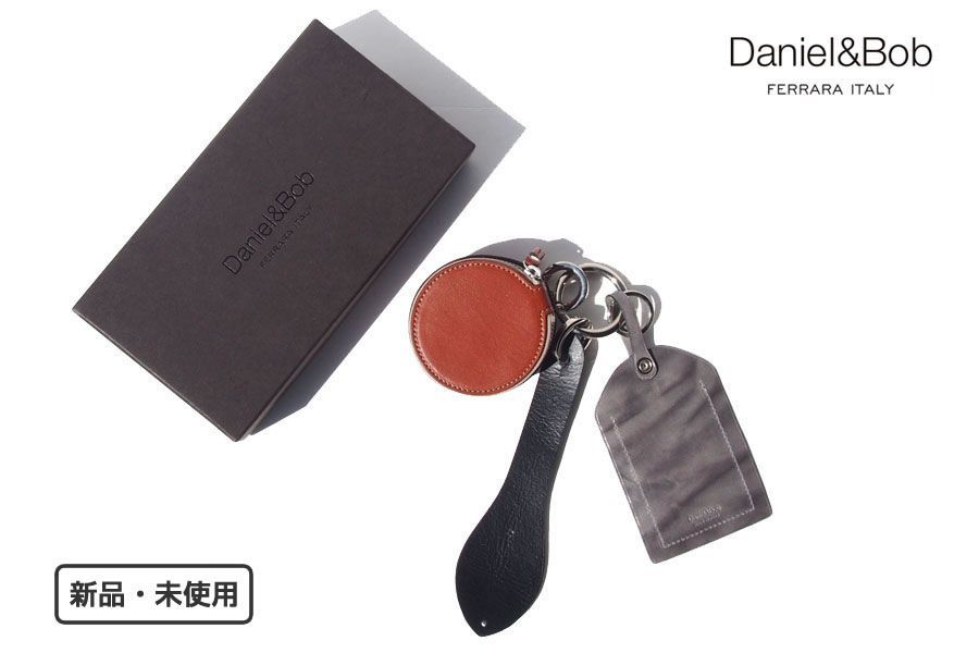 新品｜未使用｜ダニエル&ボブ｜Daniel & Bob｜レザーチャーム｜COMBI 1 COIN CASE｜コインケース×カードケース×シューホーン