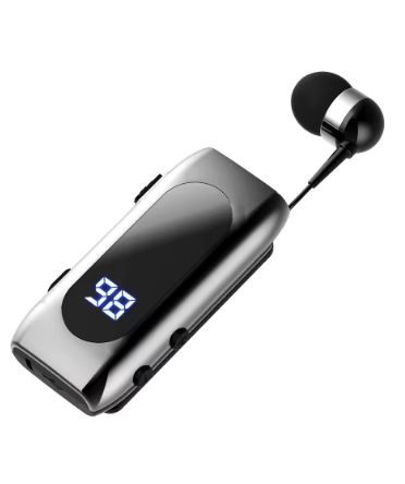 ビジネス Bluetooth 5.2 ヘッドフォン トーク|音楽時間 20 時間 LED デジタル ディスプレイ