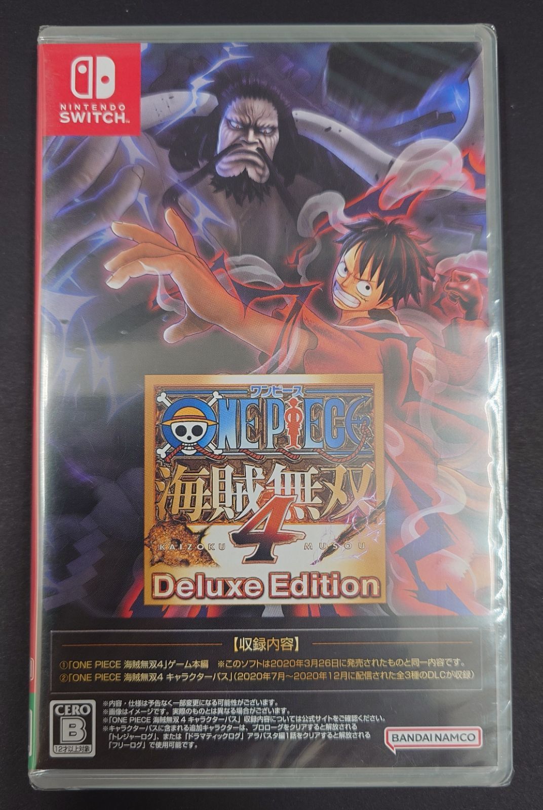 新品 未開封品 ONE PIECE 海賊無双4 Deluxe Edition Nintendo Switchソフト】ONE PIECE 海賊無双4 Deluxe Edition
