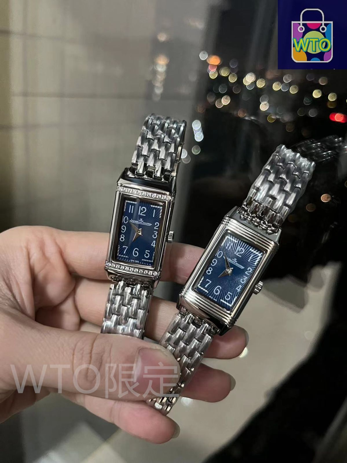 アンティーク LONGINES CONQUEST 自動巻き 魚メダリオン 七宝