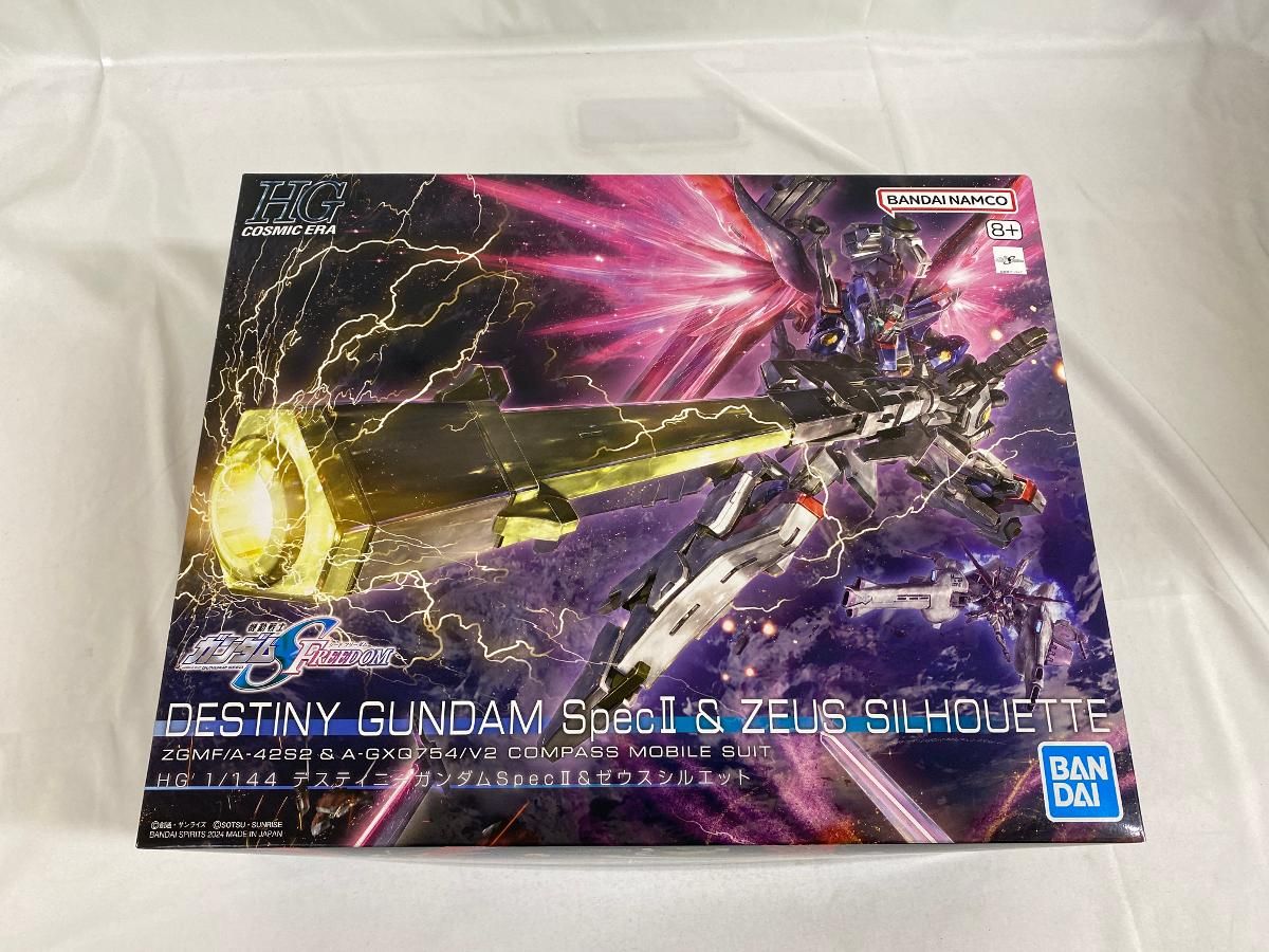 未開封】デスティニーガンダムSpecII&ゼウスシルエット (HG 未開封】デスティニーガンダムSpecII&ゼウスシルエット (HG