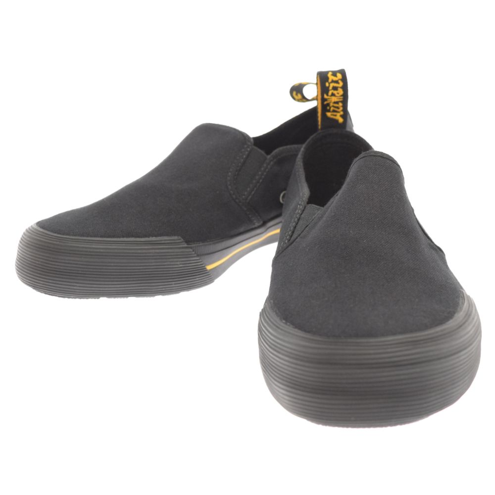 DR.MARTENS TOOMEY ドクターマーチン トゥーミー スニーカー キャンバス スリッポン 白黒 SIZE：UK7 26cm Toomey SXP in Black | Dr. Martens