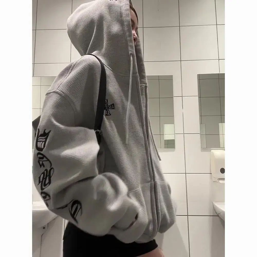 フード ジップアップ