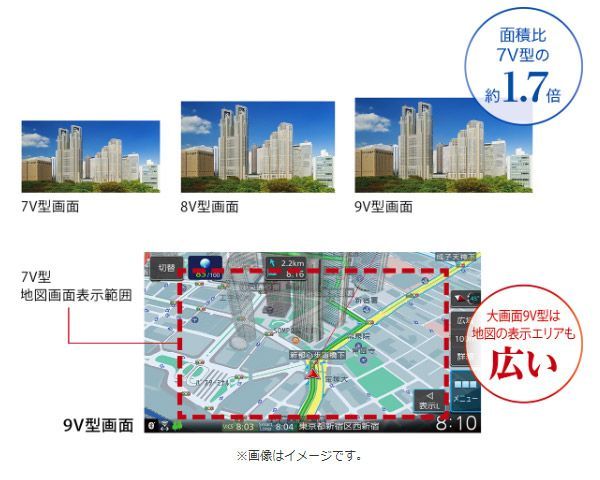 ケンウッド9V型彩速ナビMDV-M910HDL+TBX-S006ソリオ(MA27S/MA37S型の全