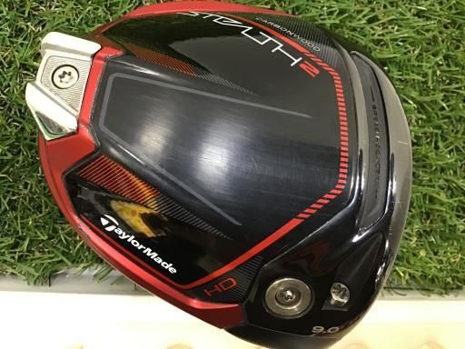 テーラーメイド STEALTH2 HD 9° ドライバー DR リシャフト フレックスその他 メンズ 男性用 右利き 右用 Bランク ゴルフクラブ