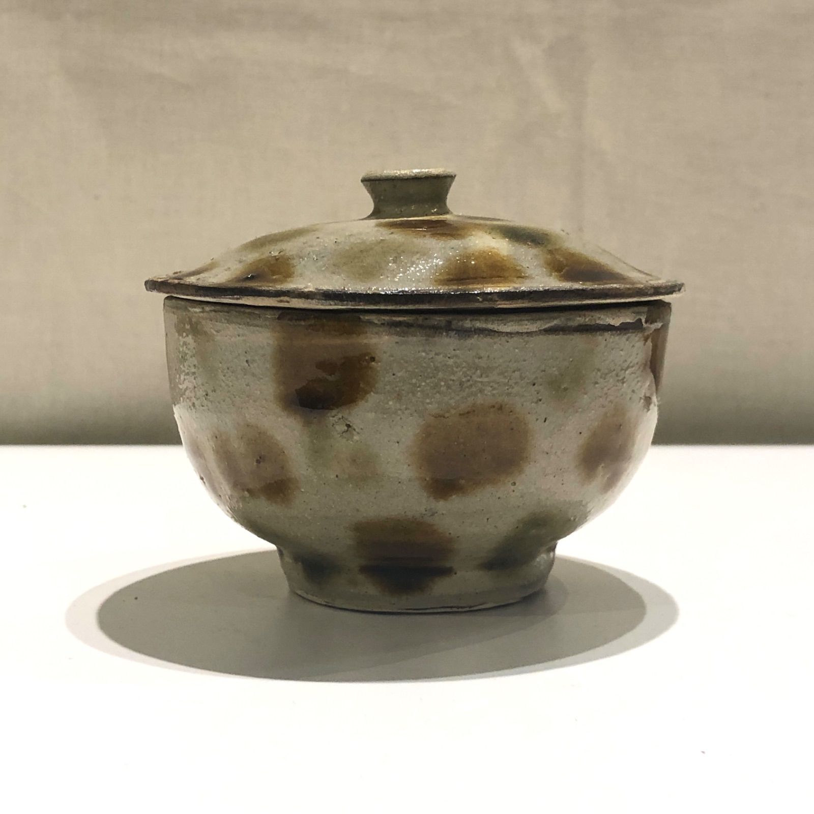 やちむん　金城次郎　蓋物　壺屋登窯期