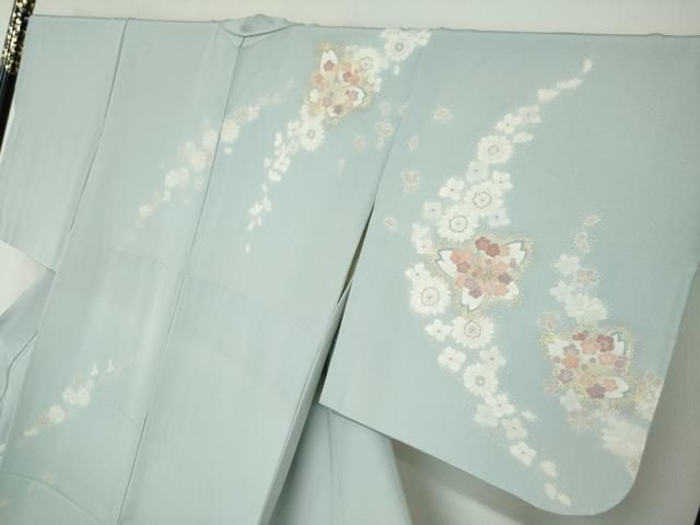 平和屋着物●訪問着　舞花文　金彩　正絹　逸品　DAAY5186ud 平和屋着物○訪問着 舞花文 金彩 正絹 逸品 DAAY5186ud - メルカリ