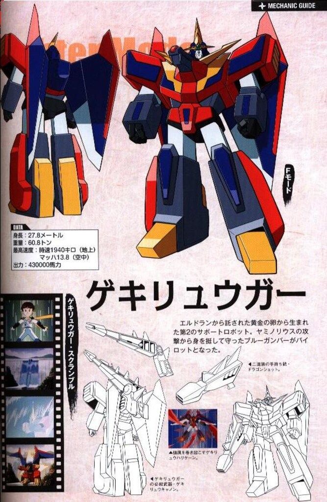 エルドランシリーズ グレートメモリアルブック 元気爆発ガンバルガー (画集・設定資料集) - ホビーサーチ 雑誌・資料集