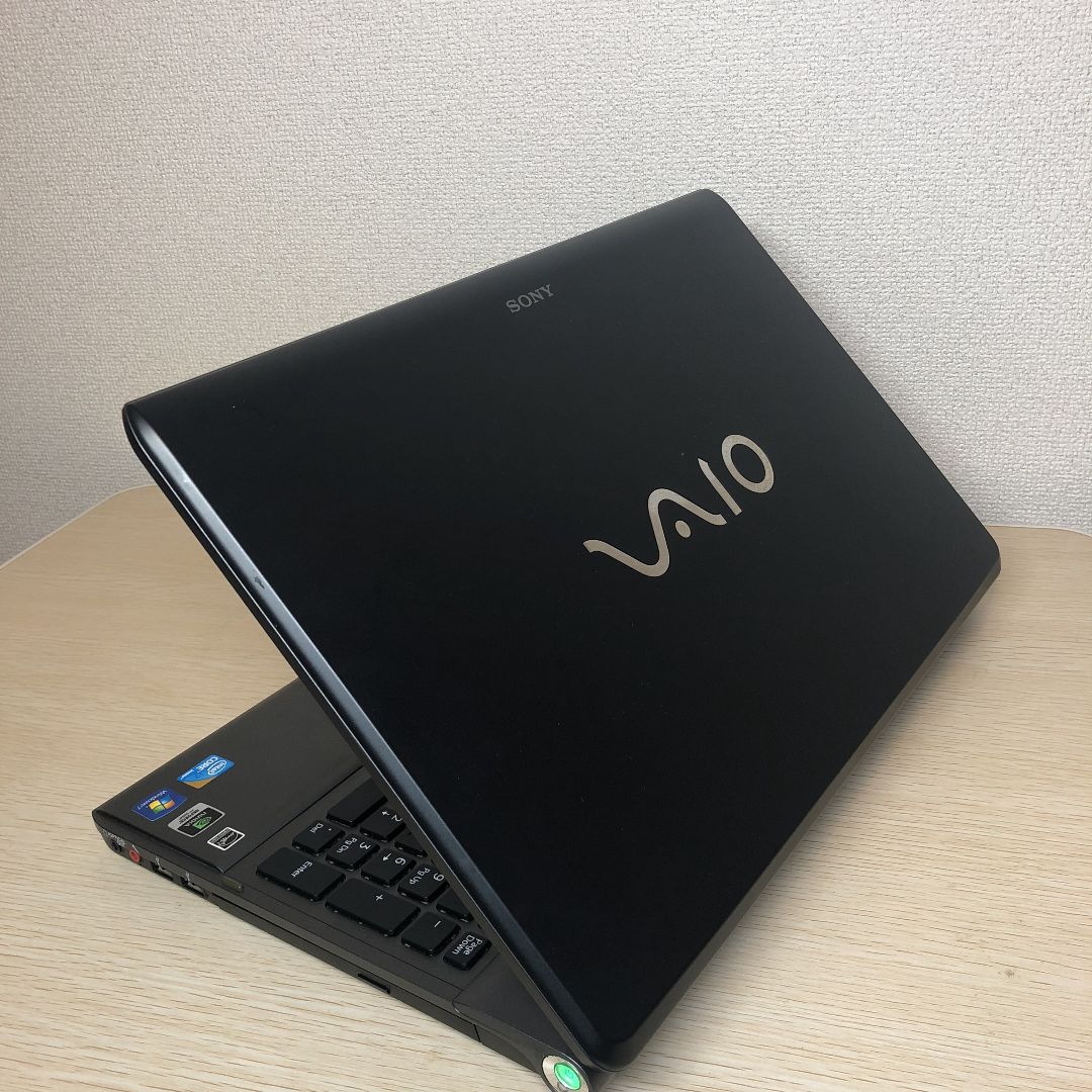 SONY VAIO E14 ノートパソコン i7 8GB 新品SSD DVカメラ