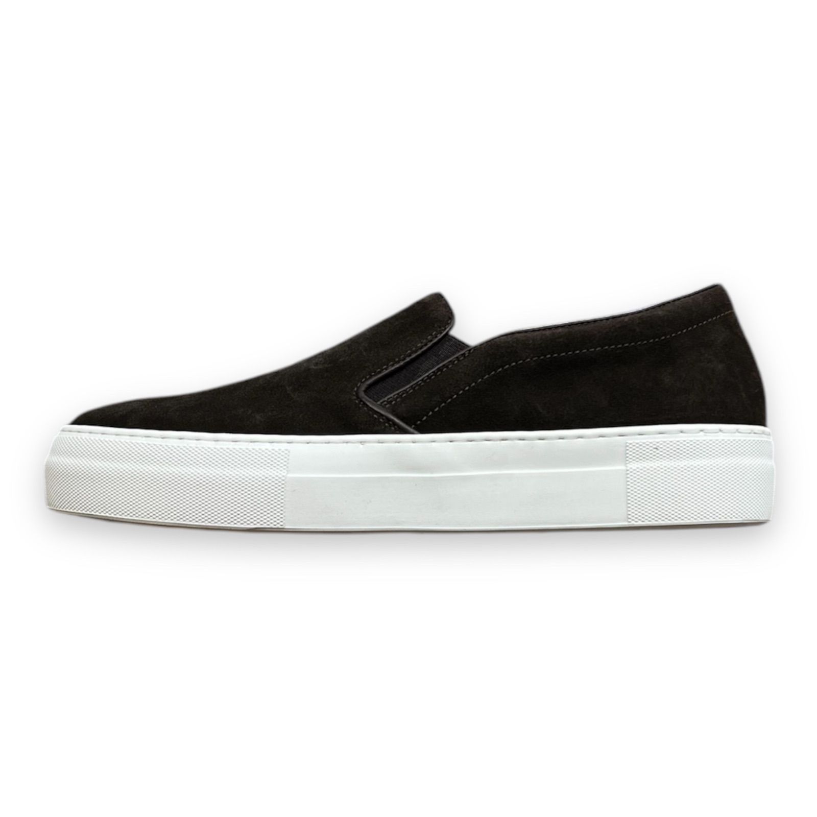 参考上代46200円 PELLICO SUNNY GIOIA SUEDE PLS スエード スリッポン ジョイア スニーカー ペリーコサニー PM23 M001 ダークブラウン