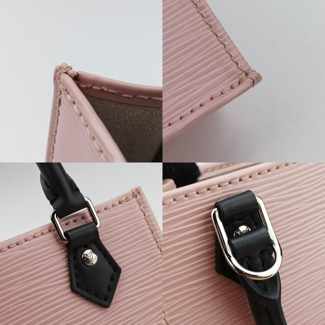 VuittonプティットサックプラローズバレリーヌエピM69575ICチップ