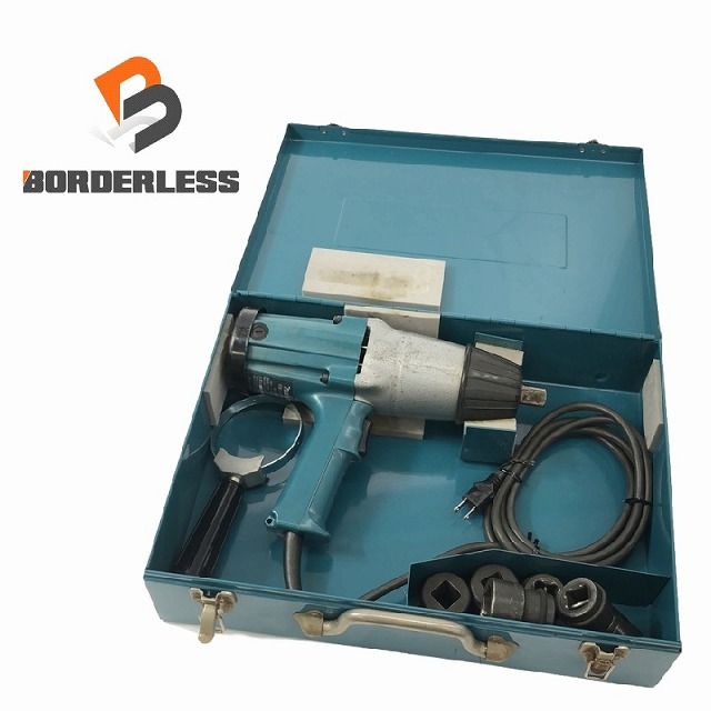 ☆中古品☆makita マキタ 100V インパクトレンチ モデル 6906 ケース付 