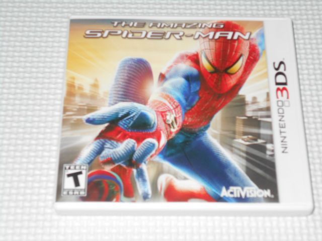3DS☆THE AMAZING SPIDER-MAN 海外版 北米版☆箱付・説明書付・ソフト 