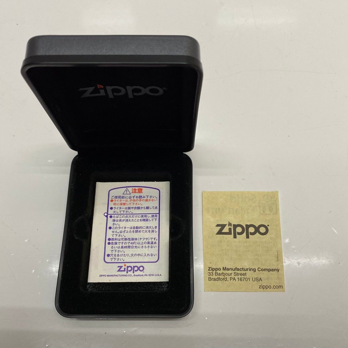 ジッポー ZIPPO SOLID TITANIUM ソリッドチタン 2001年製 USA製