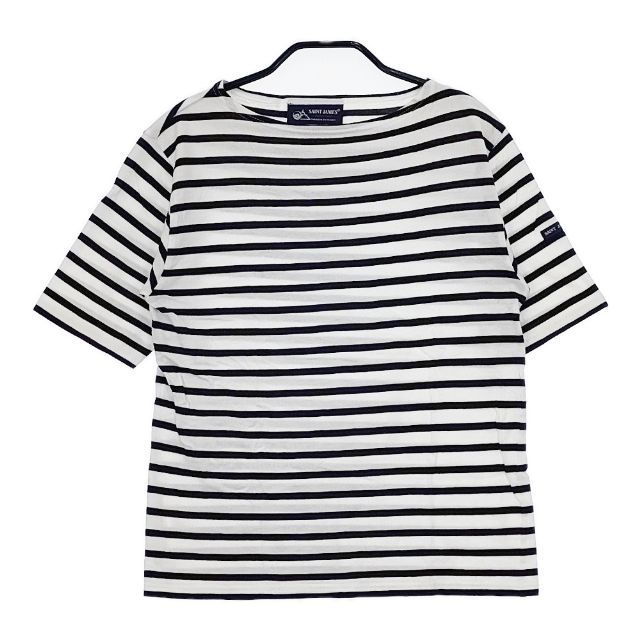 【新品・未使用】セントジェームス　Tシャツ　カットソー　ピリアック　無地ネイビー 楽天市場】セントジェームス ピリアック 半袖 Tシャツ [無地