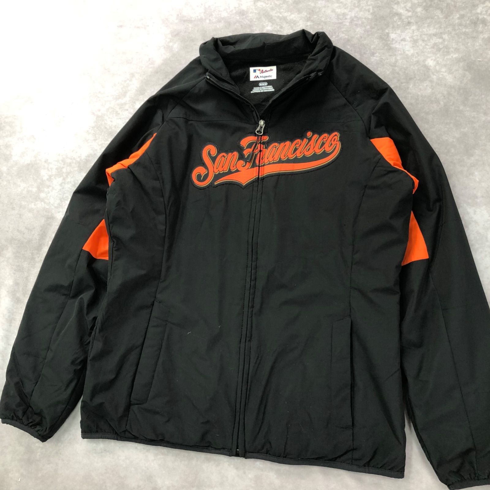 【一部予約販売中】 Majestic ベースボール ナイロンジャケット マジェスティック ウェア