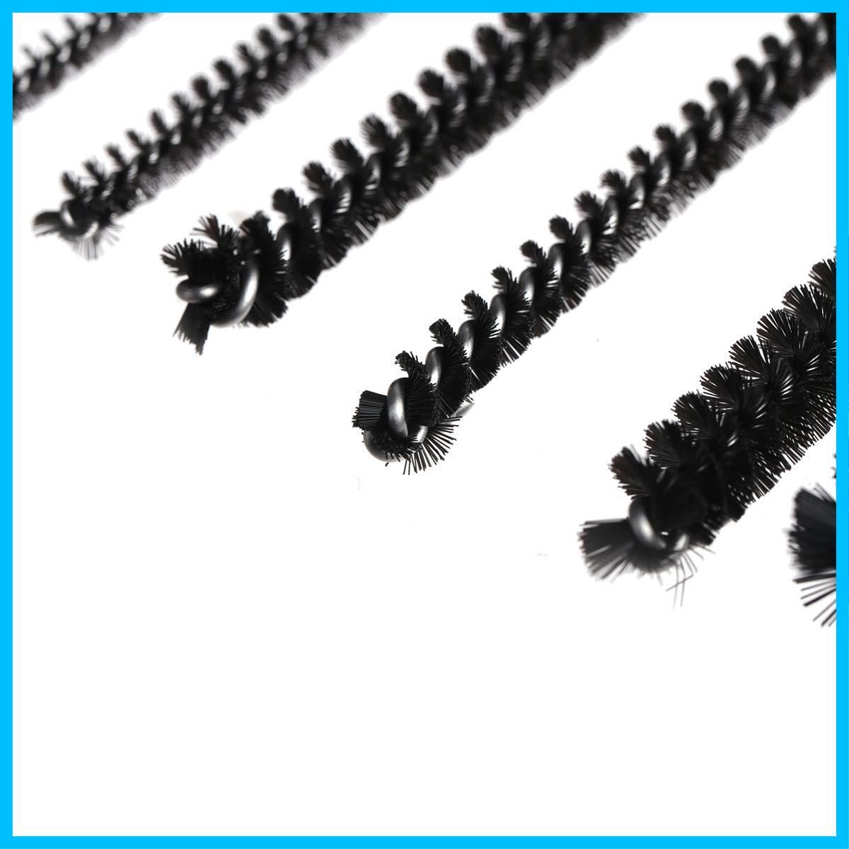 ストローセット 異なる直径を10点セット 洗浄ブラシ ナイロンチューブブラシ ストロー 眼鏡 キーボード ジュエリークリーニング 試験管ブラシ カップブラシ キッチン注ぎ口洗い 試験管ブラシ 先端まで毛がある LOKIPA SKLAD-KIRPICHA_RU