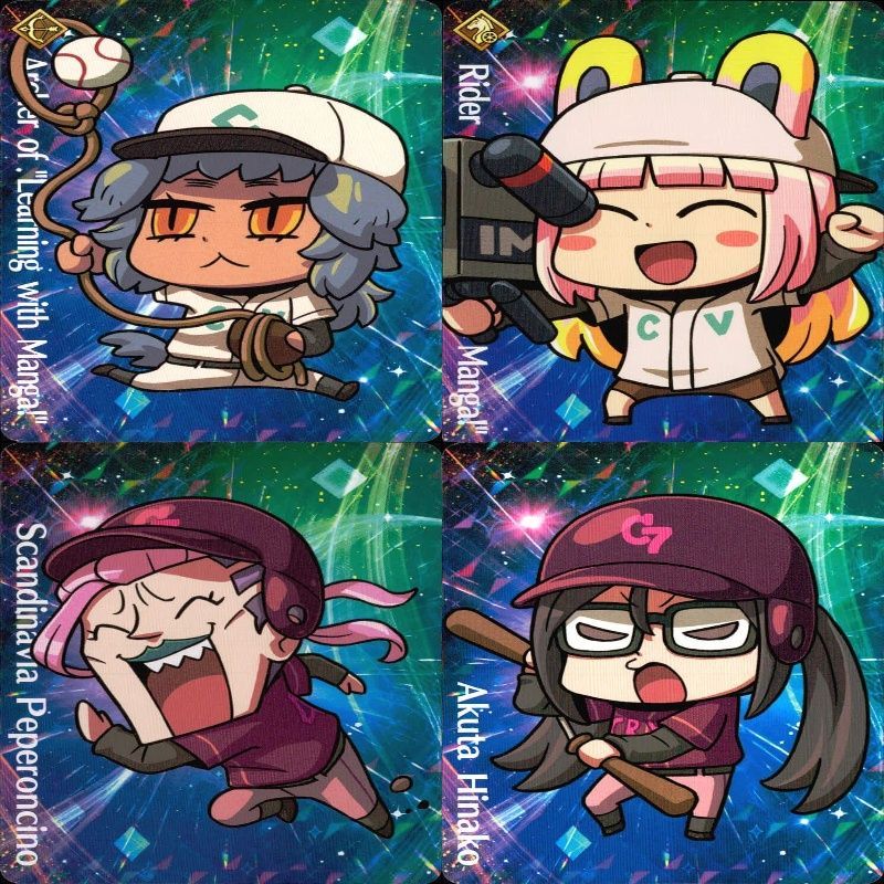 FGO fate グレイルリーグ 野球 カード まとめ mo4882036 o11-1 FGO fate グレイルリーグ 野球 カード まとめ mo4882036 o11-1