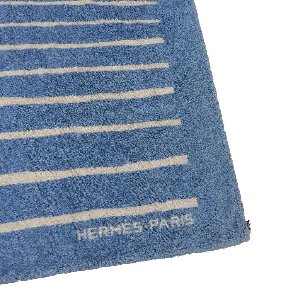 エルメス HERMES コットン100% ビーチタオル 90×150cm