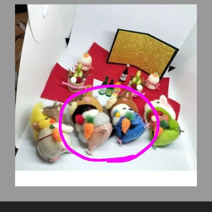 aitouu様】羊毛フェルト インコちゃんオーダー品 羊毛フェルト。インコ
