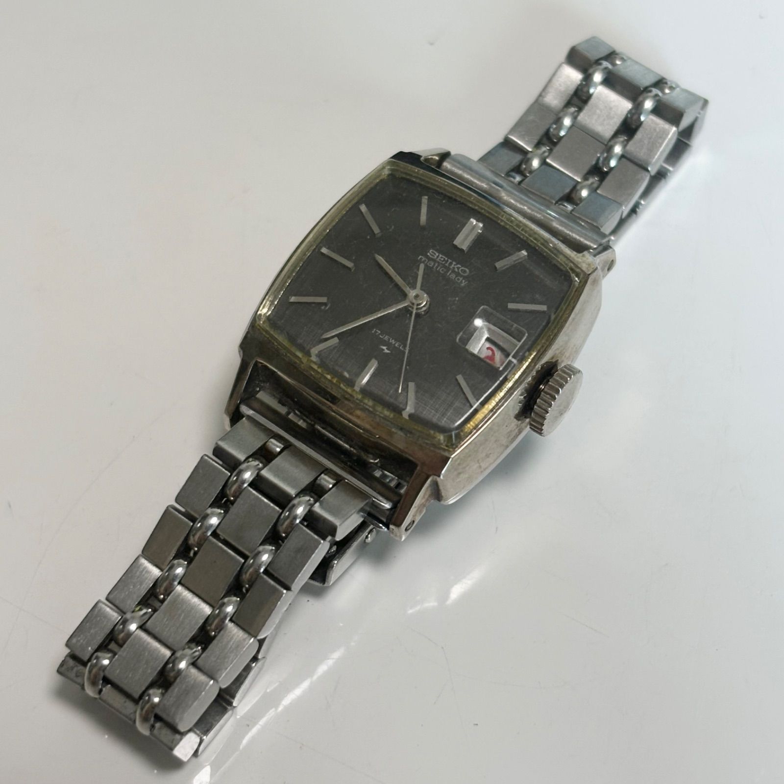 送料無料】【訳あり動作品】SEIKO/セイコー/matic lady/17石/2517 
