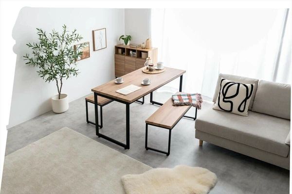 ダイニングベンチ2セット