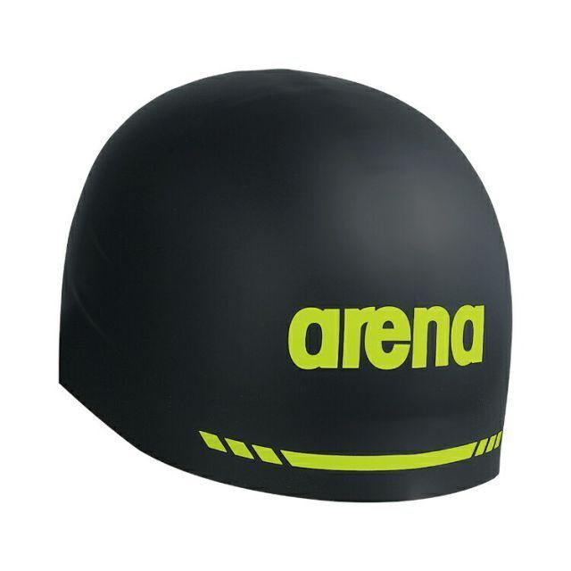 arena アリーナ アクアフォース3Dキャップ レーシングシリコーンキャップ ソフトタイプ、FINA承認 ブラック Mサイズ ARN-3410 BLK | スポーツ スポーツ用品 水泳 スイミング スイマー 水着 スイムウ