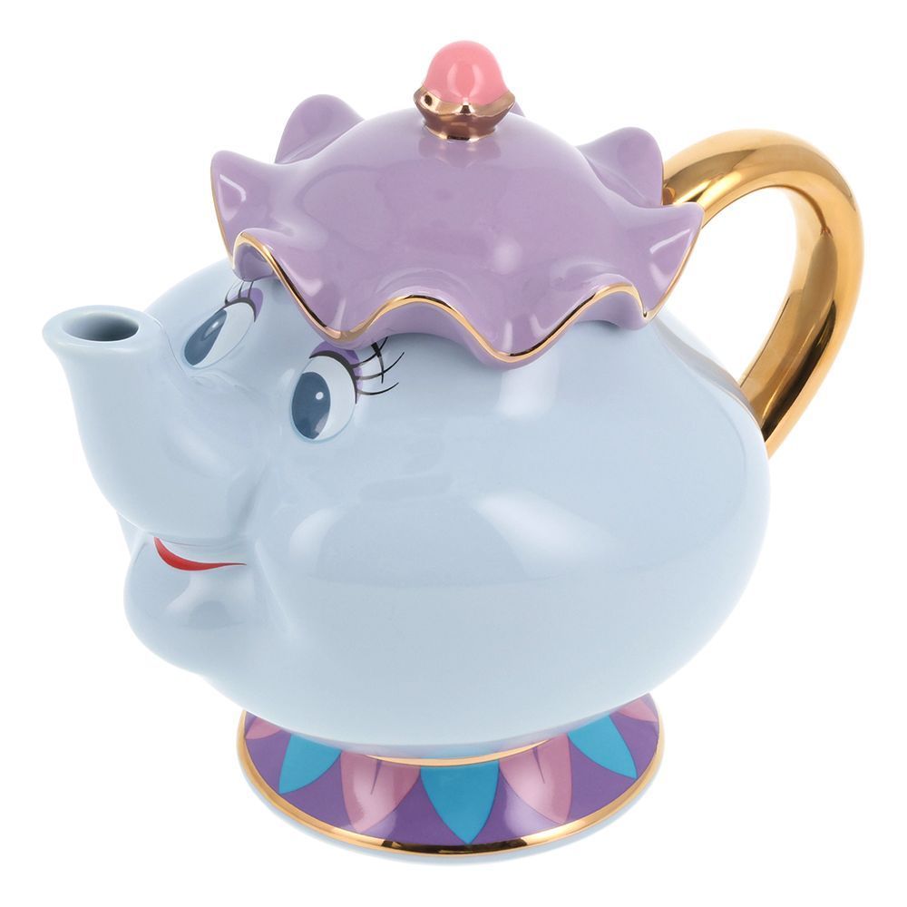 未開封 Tokyo Disney Resort 美女と野獣 ミセスポット ティーポット Mrs.Potts 正規品 ディズニーリゾートグッズ