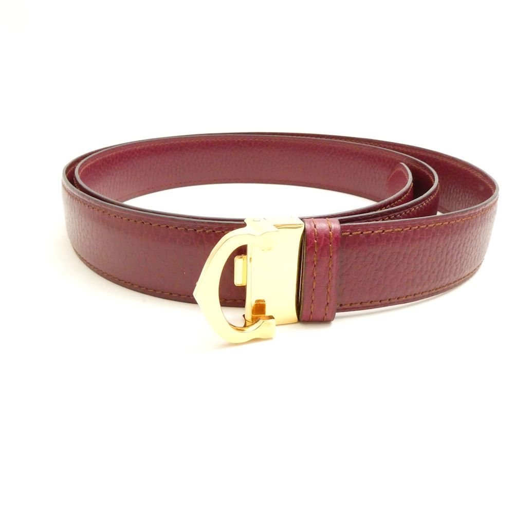 【美品】Cartier カルティエ マストライン レザーベルト 75cm 美品】Cartier カルティエ マストライン レザーベルト 75cm
