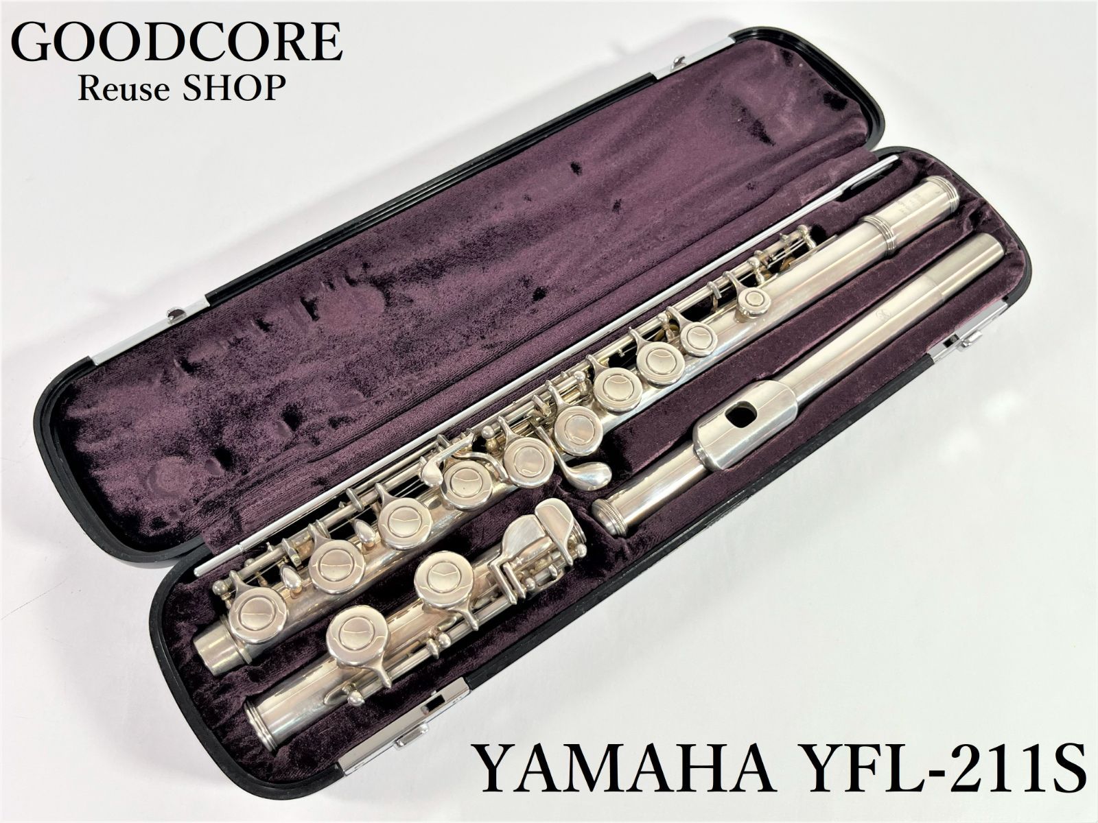 ジャンク品 YAMAHA ヤマハ YFL-211S フルート ジャンク品】フルート ヤマハ YFL-211S