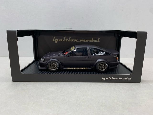 1|18 ignition model 2606 RWB AE86 マットブラック イグニッションモデル MA0696-008 120