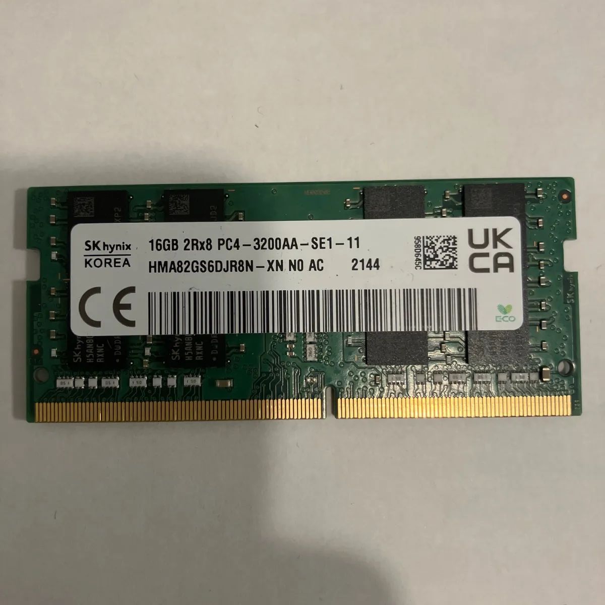 SK DDR 4 16 GB 3200 MHz