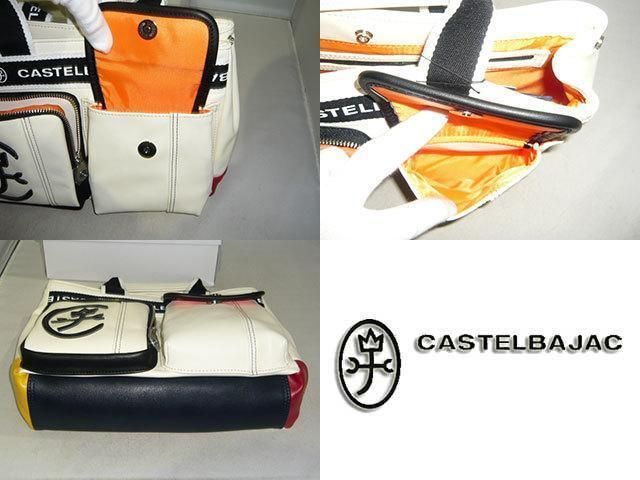 カステルバジャック ドミネ ミニトートバッグ ドイツ 024511 シロ カステルバジャック ドミネ ミニトートバッグ ドイツ 024511 シロ