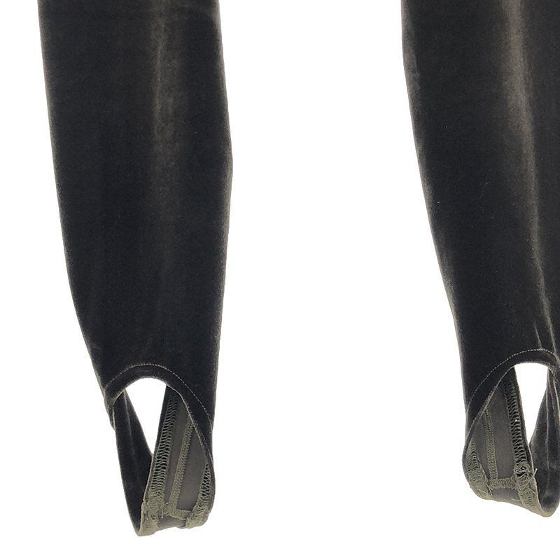 SIMONE WILD / シモーネワイルド | STIRRUP PANTS ベロア レギンス